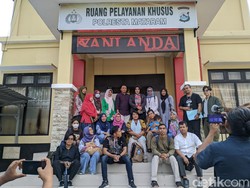 11 Organisasi Temui Polisi Minta Penganiayaan Santriwati Diusut Tuntas