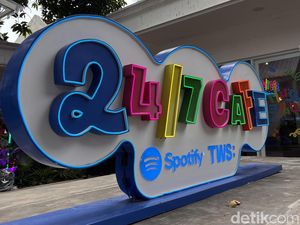 Menikmati Pagi di TWS 24/7 Cafe Jakarta Ditemani Blue Ice Tea