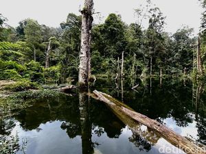 Keindahan Danau Urugan di Balik Keseraman Lembah Tengkorak Keindahan Danau Urugan di Balik Keseraman Lembah Tengkorak