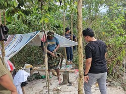 Polisi Gerebek Tambang Timah Ilegal di Kawasan Pesantren di Basel
