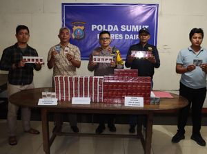Polisi Amankan 548 Bungkus Rokok Ilegal di Dairi, Penjual Ditangkap