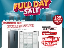 Buruan Merapat ke Transmart Full Day Sale, Ada Kulkas Diskon Rp 2,6 Jutaan