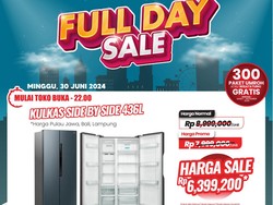 Wow! Beli Kulkas di Transmart Full Day Sale Dapat Diskon Sampai Rp 2,6 Juta