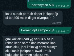 Chat Absurd Admin Judi Online (Lagi), Bikin Geleng Kepala