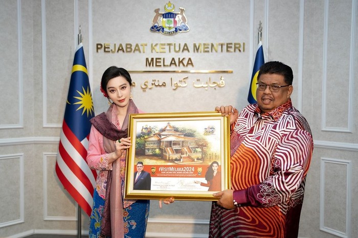 Fan Bingbing jadi duta pariwisata Melaka, Malaysia