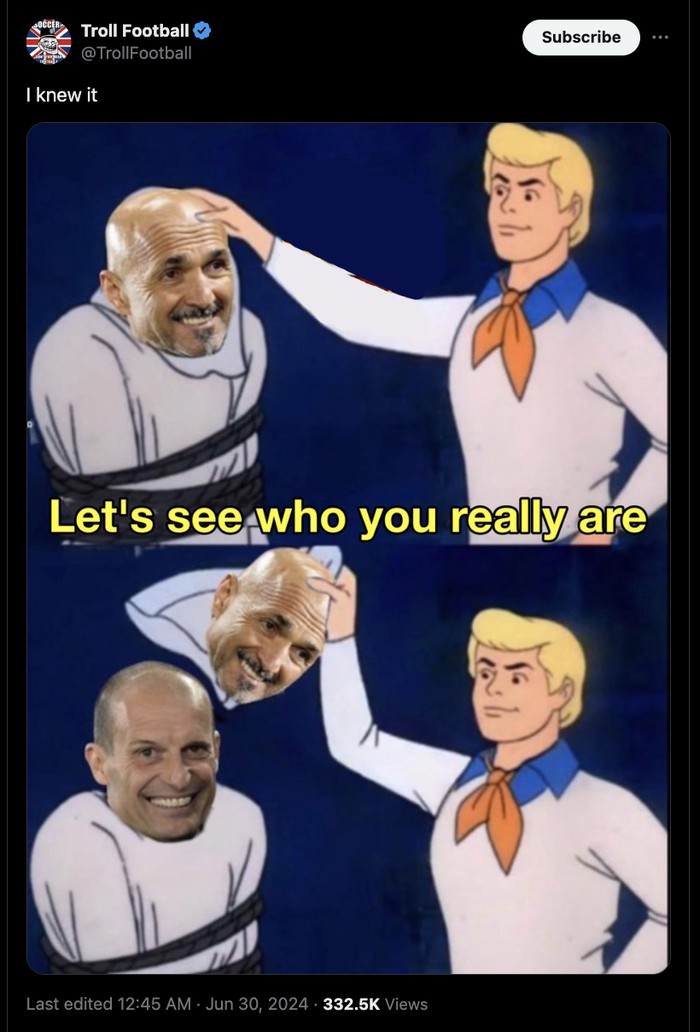 Euro 2024 Meme Kocak Italia Kena Depak