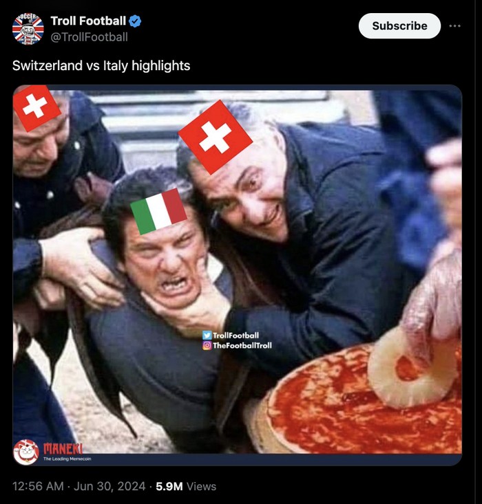 Meme Italia Euro 2024