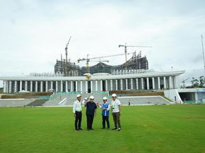 Erick Thohir Sebut Lapangan Upacara & Istana Presiden IKN Bisa Kelar Tepat Waktu Erick Thohir Sebut Lapangan Upacara & Istana Presiden IKN Bisa Kelar Tepat Waktu