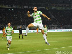 Anniversary Game: Senangnya Mohammed Rashid Cetak Gol Perdana di Persebaya