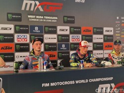 Pebalap Spanyol Jorge Prado Juara MXGP Lombok 2024