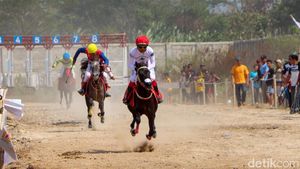 Serunya Lomba Balap Kuda Grebeg Suro 2024 di Ponorogo