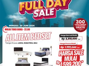 Beli Tempat Tidur di Transmart Full Day Sale Bisa Hemat Rp 7,8 Jutaan
