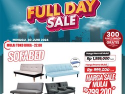 Pengin Beli Sofa Hemat & Bisa Rp 1,1 Jutaan? ke Transmart Full Day Sale Aja!