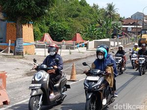 Ada Perbaikan Jalan di Godean, Lalin di 2 Titik Ini Dibuka Tutup