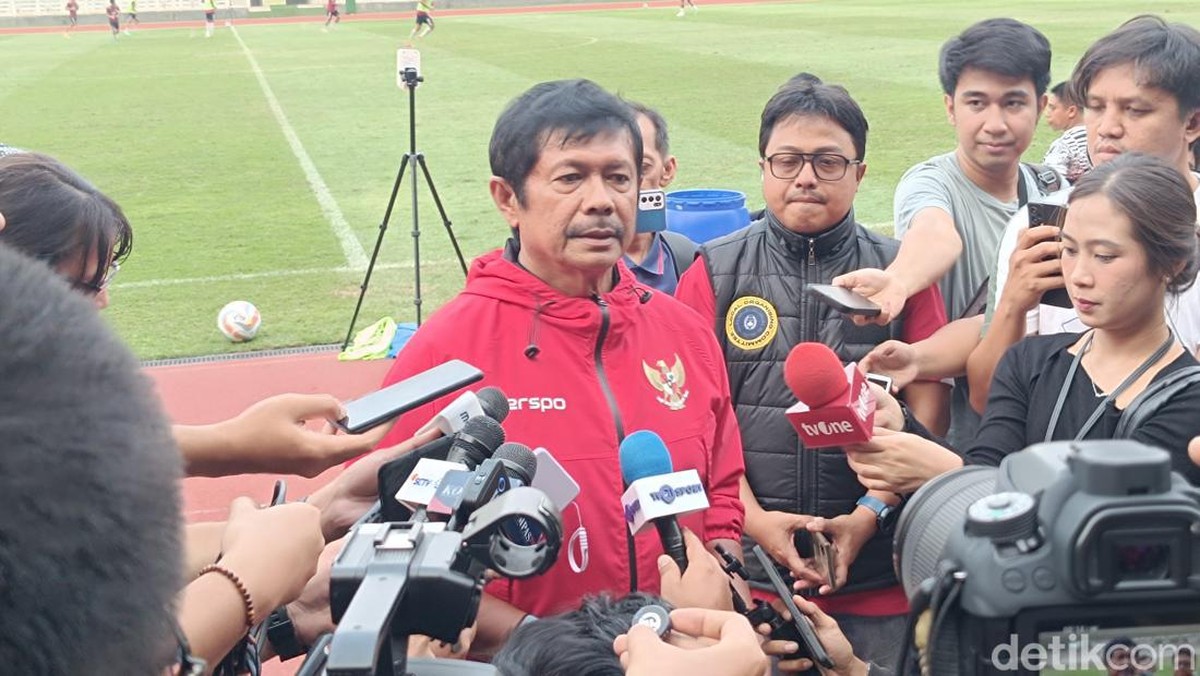 Indra Sjafri optimistis Indonesia start mulus di Piala AFF U-19 2024. (Foto: Muhammad Robbani/detiksport)