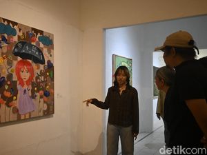 Keren! Kelompok Seniman Muda Yogyakarta Ini Pamerkan Seni Lukis Unik