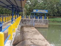 Kondisi Terkini Bendungan Lekopancing Maros: Ketinggian Air Minus 30 Cm