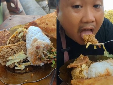 Murah Banget! Ada Nasi Goreng Seporsi Rp 1.000 di Grobogan