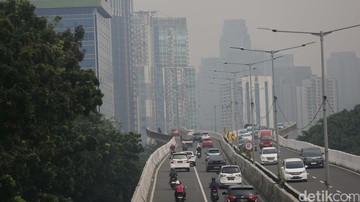 Duh! Pagi Tadi Kualitas Udara Jakarta Terburuk Kedua di Dunia