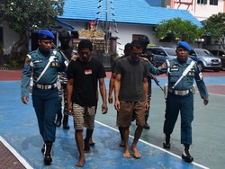 Lanal Karimun Tangkap 4 Perompak di Selat Malaka