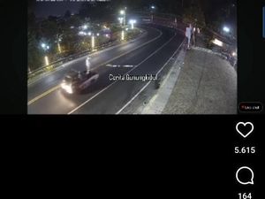 Viral Penampakan Pocong Terekam CCTV di Slumprit Gunungkidul, Ini Faktanya