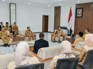 Pj Gubernur NTB Hassanudin Kumpulkan Kepala OPD di Hari Pertama Kerja