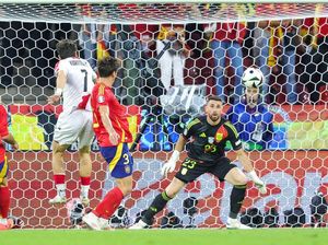 Spanyol Vs Georgia 1-1 di Babak Pertama