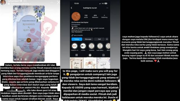 Undangan Palsu Ruhainies dan Aliff Aziz