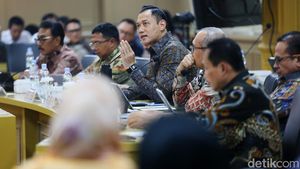 Potret AHY Rapat Perdana dengan Komite I DPD Bahas Pertanahan