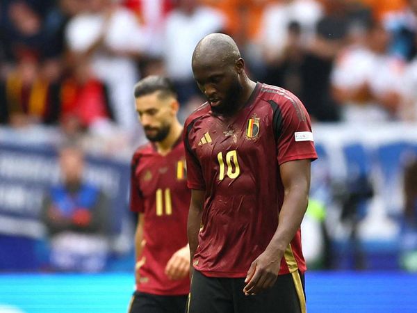 Gagal Cetak Gol Selama Turnamen, Lukaku Tertunduk Lesu