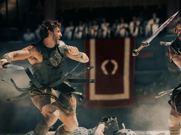 Cuplikan Perdana Gladiator II, Duel Paul Mescal vs Pedro Pascal
