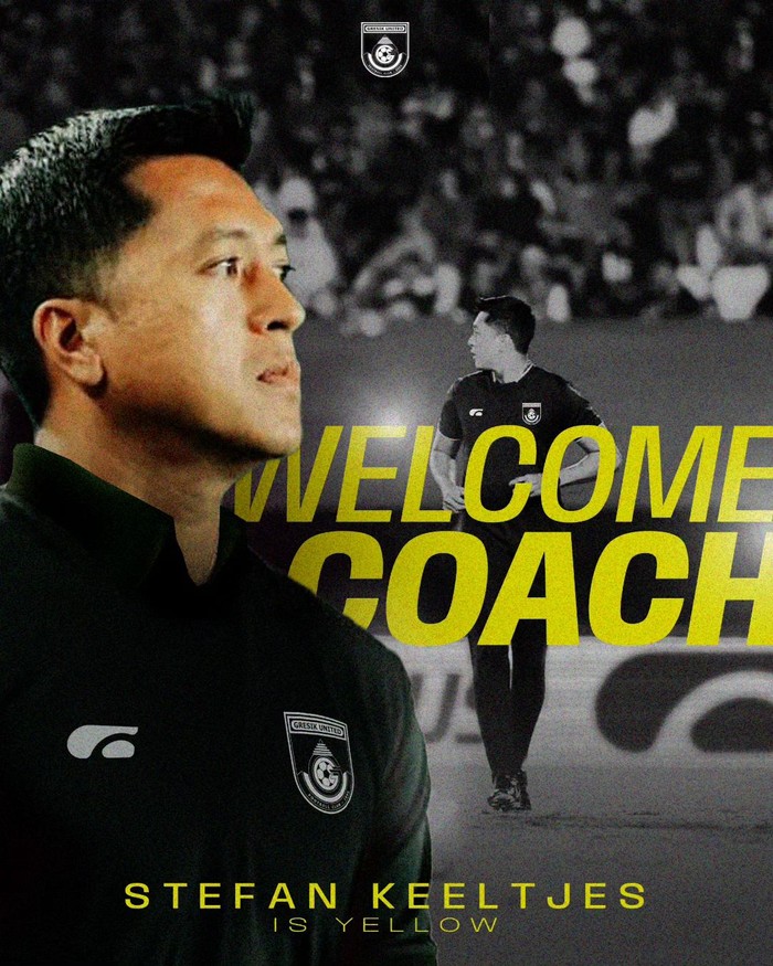Gresik United perkenalkan Stefan Keeltjes selaku instruktur baru. (Dok Gresik United) Gresik United perkenalkan Stefan Keeltjes selaku instruktur baru.