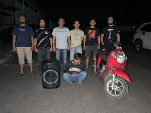 Jambret di Pangkalpinang Diringkus Usai Curi Speaker Pedagang Angkringan Jambret di Pangkalpinang Diringkus Usai Curi Speaker Pedagang Angkringan