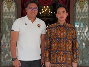 Sudaryono Temui Gibran Rakabuming di Solo, Ini yang Dibahas