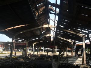 Kondisi Terkini Pasar Induk TU Kemang Bogor Usai Kebakaran