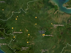 Hotspot Mulai Bermunculan di Sumsel, Hari Ini Ada 12 Titik