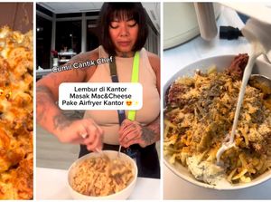 Unik! Lembur di Kantor, TikToker Ini Berakhir Masak Mac n Cheese Unik! Lembur di Kantor, TikToker Ini Berakhir Masak Mac n Cheese
