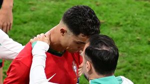 Momen Ronaldo Menangis dan Minta Maaf gegara Gagal Penalti