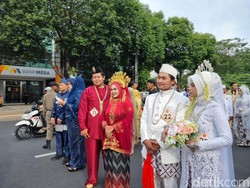 Cerita Peserta Nikah Massal di Surabaya, Sempat Malu Tapi Mau
