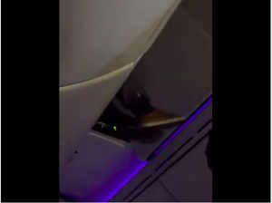 Boeing 787-9 Turbulensi Parah, Penumpang Sembunyi di Bagasi Kabin Boeing 787-9 Turbulensi Parah, Penumpang Sembunyi di Bagasi Kabin