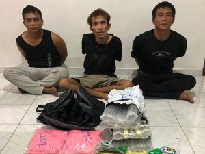 5 Penyelundup Narkoba Ditangkap usai Lawan Ombak dari Malaysia ke Riau