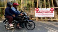 TPS Liar di Cimincrang Gedebage Ditutup Pagar Bambu!
