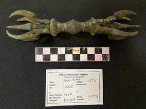 10 Benda Bersejarah Candi Muara Takus Diserahkan ke Pemprov, Ada Vajra-Arca