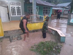 Banjir Terjang 8 Desa di Paguat Pohuwato, 184 Rumah Terendam