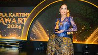 7 Gaya Cinta Laura Jadi Kartini Masa Kini, Pakai Gaun Kebaya