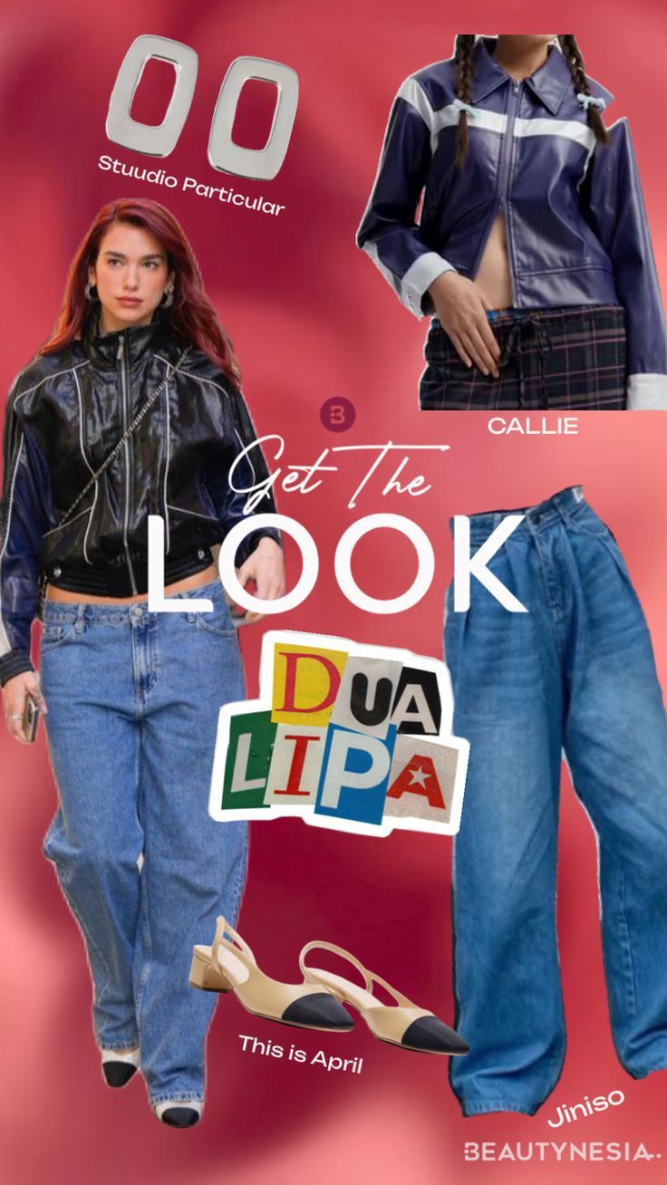 Get The Look: Inspirasi OOTD Pakai Leather Jacket dari Dua Lipa