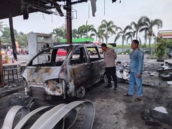 Pemicu Ledakan Saat Kebakaran Mobil Tewaskan 1 Orang di SPBU Pati