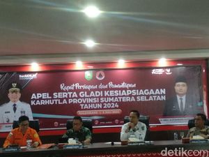 Airlangga Bakal Pimpin Apel Siaga Karhutla di Sumsel, 1.200 Personel Dikerahkan Airlangga Bakal Pimpin Apel Siaga Karhutla di Sumsel, 1.200 Personel Dikerahkan