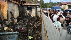 Kondisi Rumah Wartawan di Karo yang Terbakar, Sekeluarga Tewas