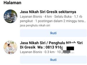 Penyedia Jasa Nikah Siri Online Gresik Tarik Rp 2,5 Juta Penyedia Jasa Nikah Siri Online Gresik Tarik Rp 2,5 Juta